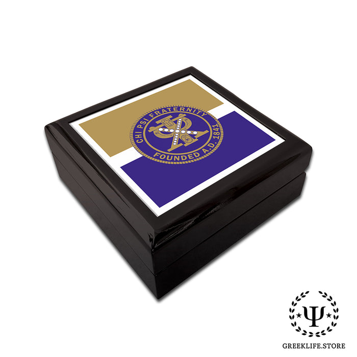 Chi Psi Keepsake Box Wooden