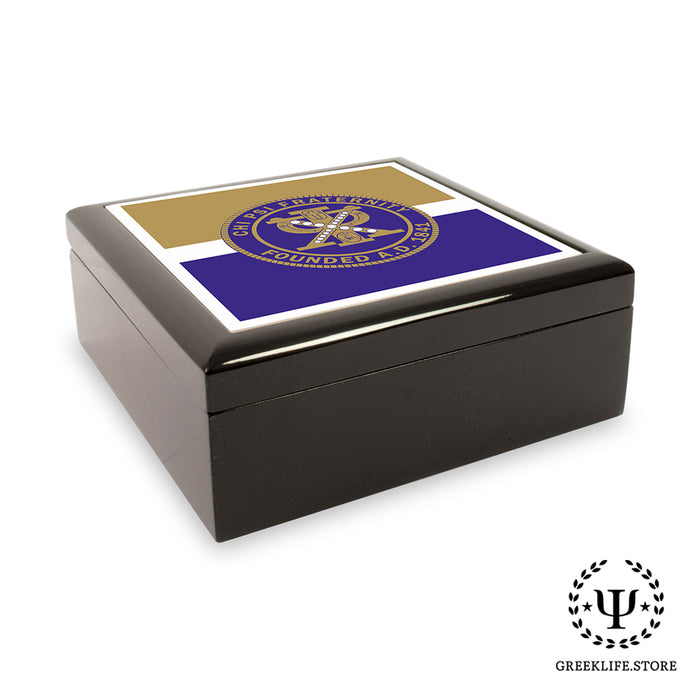 Chi Psi Keepsake Box Wooden