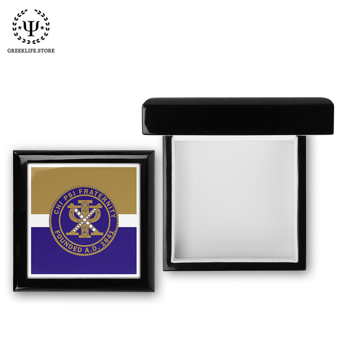 Chi Psi Keepsake Box Wooden