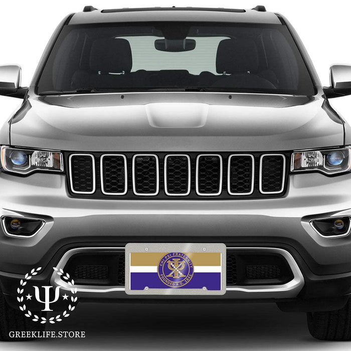 Chi Psi Decorative License Plate