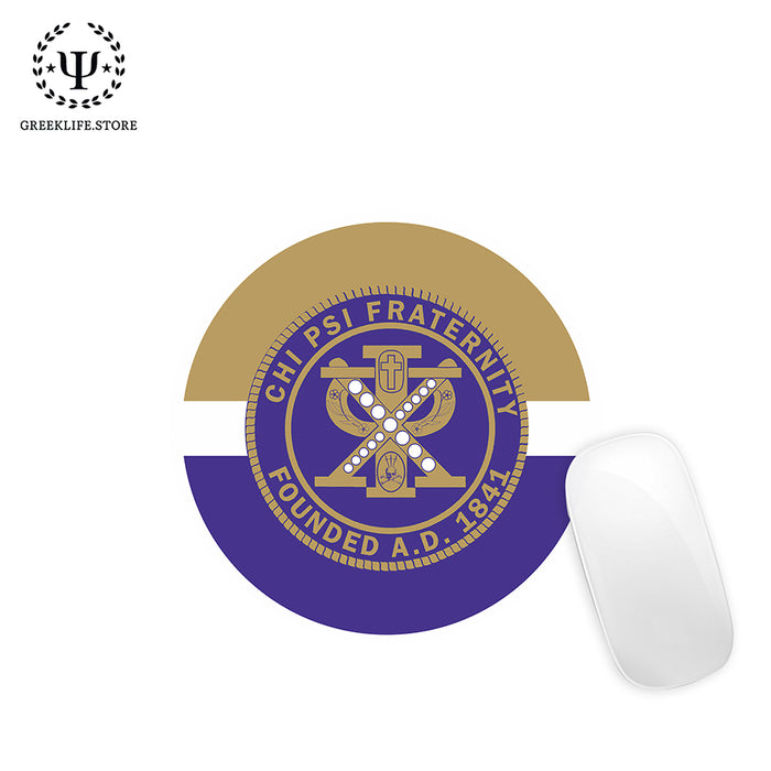 Chi Psi Mouse Pad Round