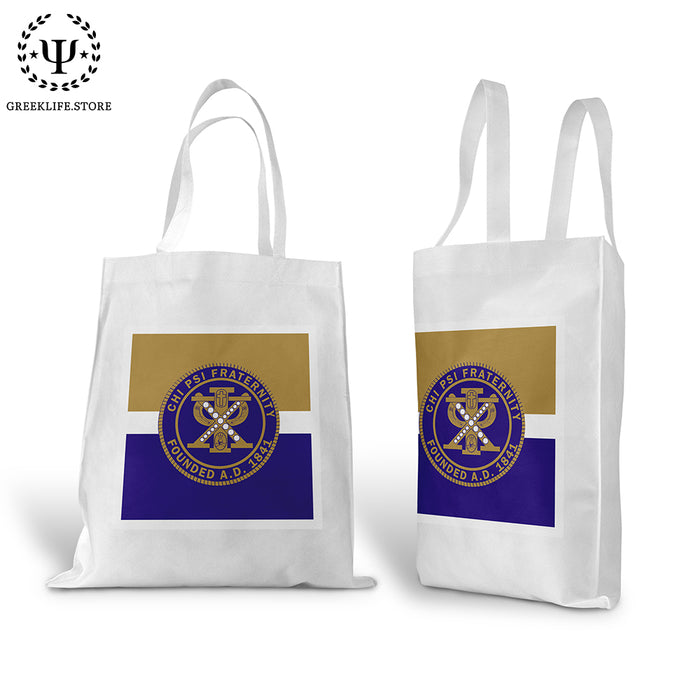 Chi Psi Market Canvas Tote Bag