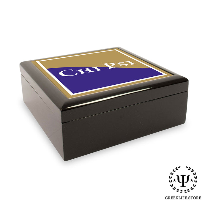 Chi Psi Keepsake Box Wooden