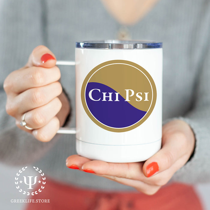 Chi Psi Stainless Steel Travel Mug 13 OZ