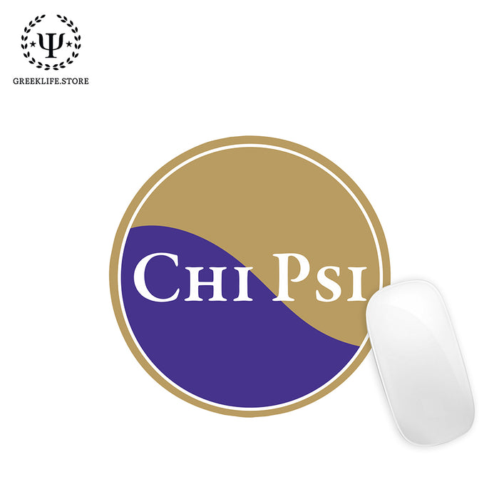 Chi Psi Mouse Pad Round