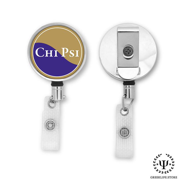 Chi Psi Badge Reel Holder