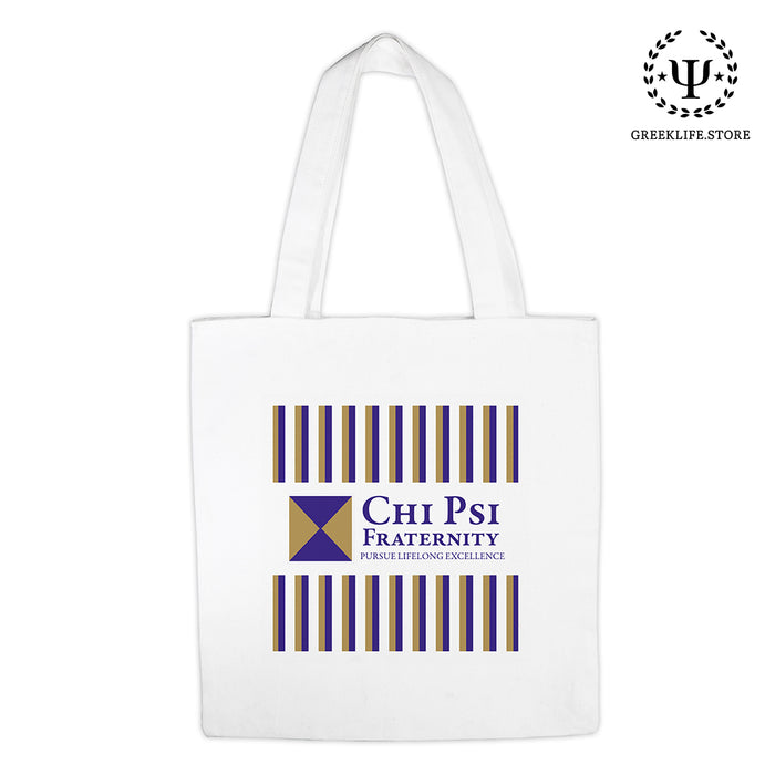 Chi Psi Market Canvas Tote Bag