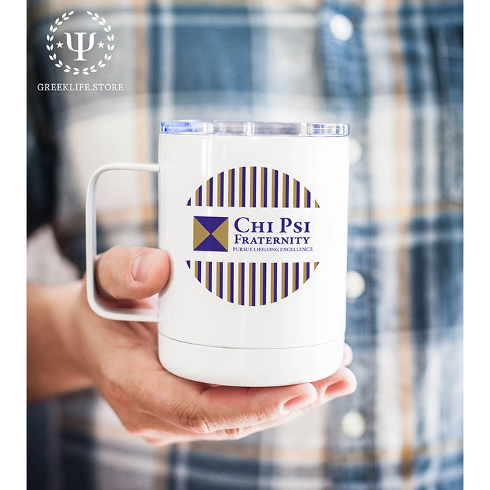 Chi Psi Stainless Steel Travel Mug 13 OZ