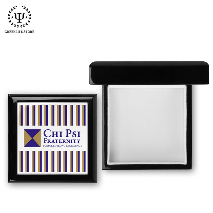 Chi Psi Keepsake Box Wooden