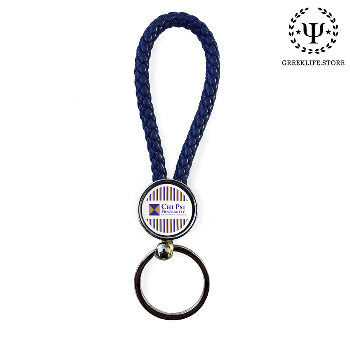 Chi Psi Key Chain Round