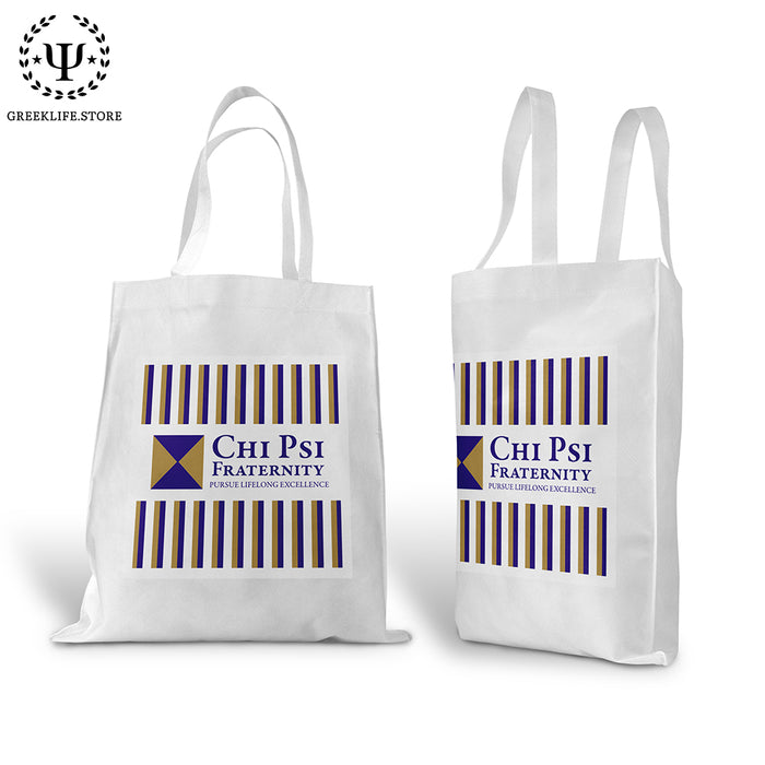 Chi Psi Market Canvas Tote Bag