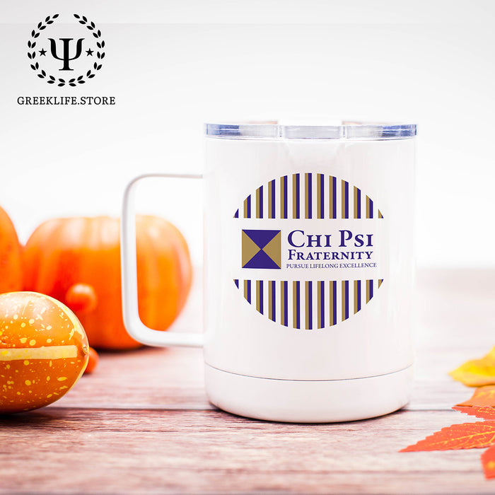 Chi Psi Stainless Steel Travel Mug 13 OZ