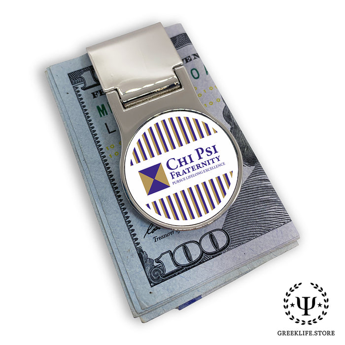 Chi Psi Money Clip