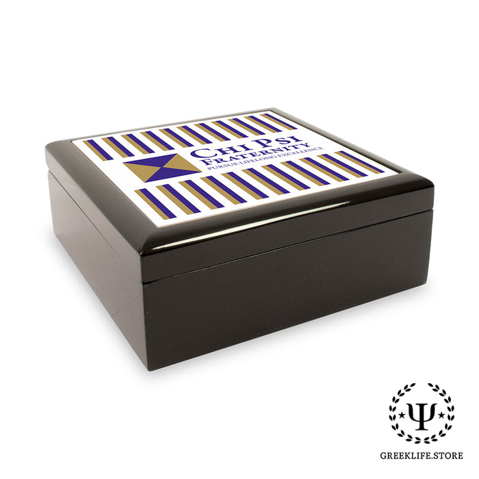 Chi Psi Keepsake Box Wooden