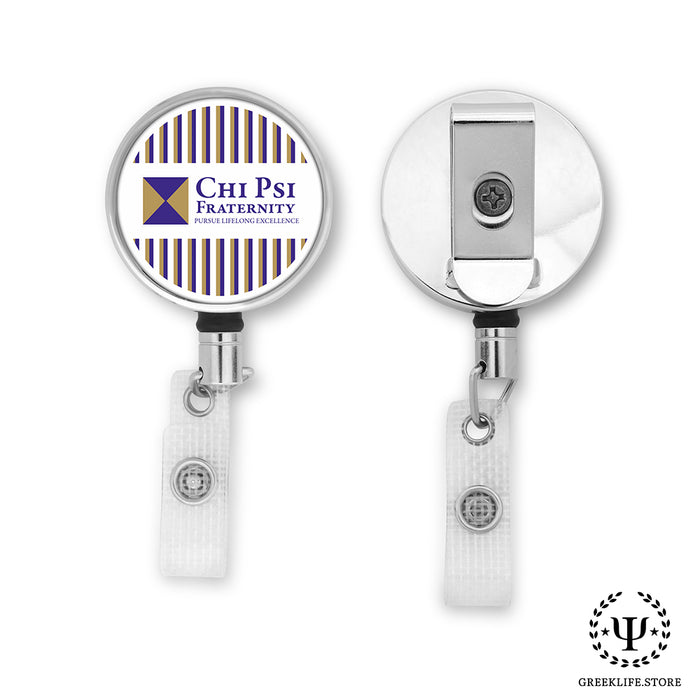 Chi Psi Badge Reel Holder