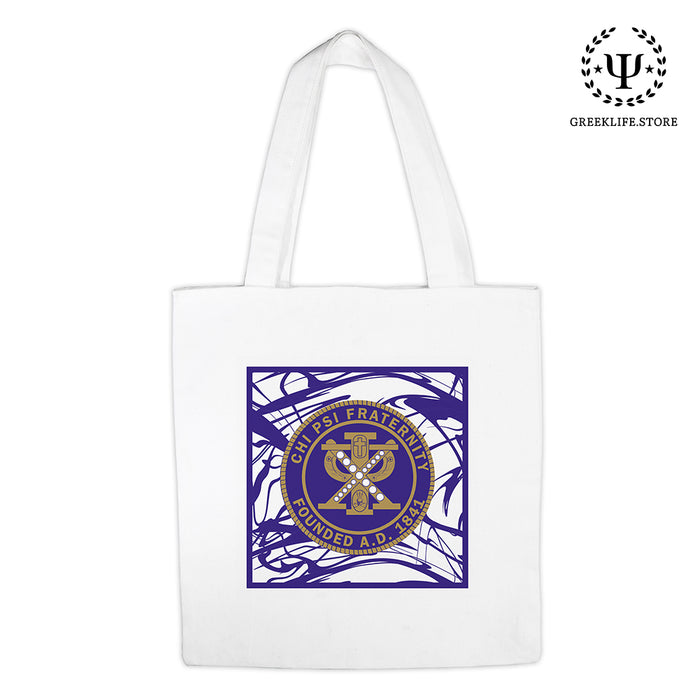 Chi Psi Market Canvas Tote Bag