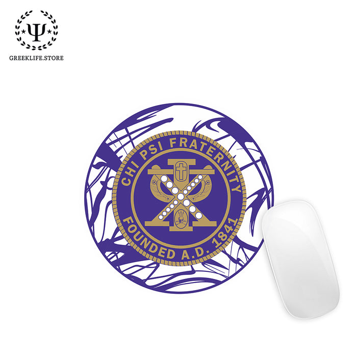 Chi Psi Mouse Pad Round