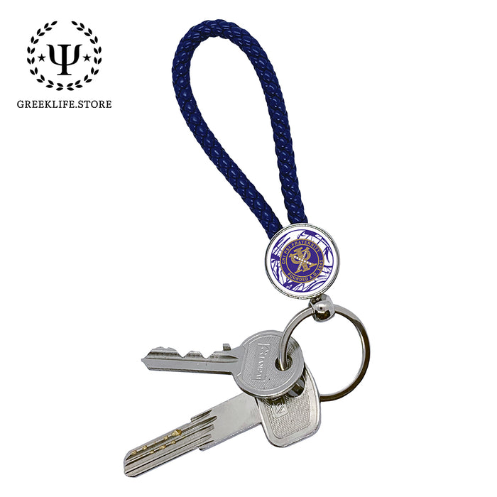 Chi Psi Key Chain Round