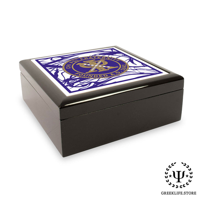 Chi Psi Keepsake Box Wooden