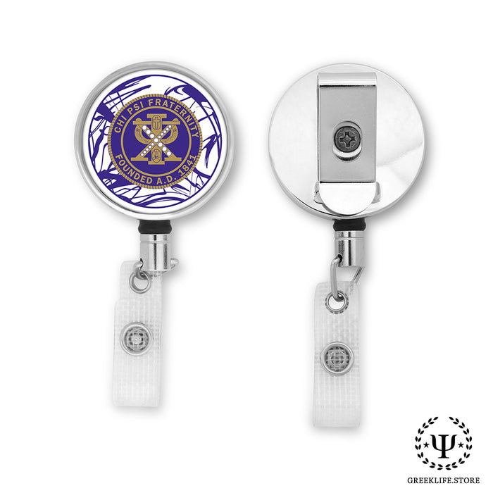 Chi Psi Badge Reel Holder