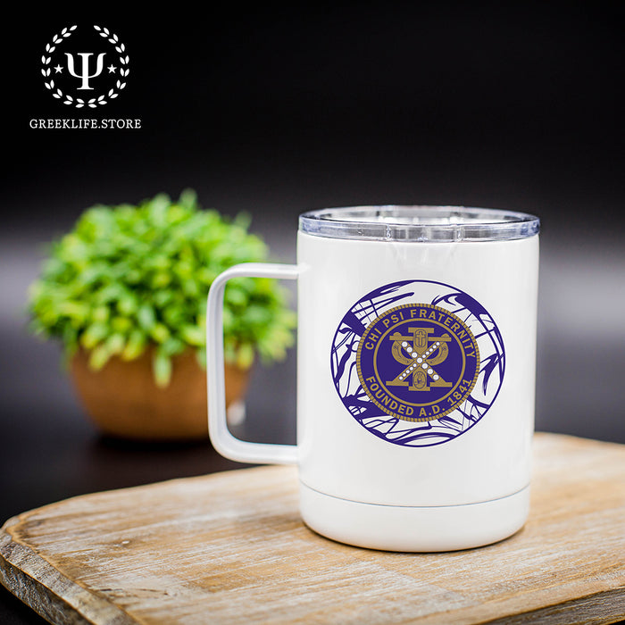 Chi Psi Stainless Steel Travel Mug 13 OZ