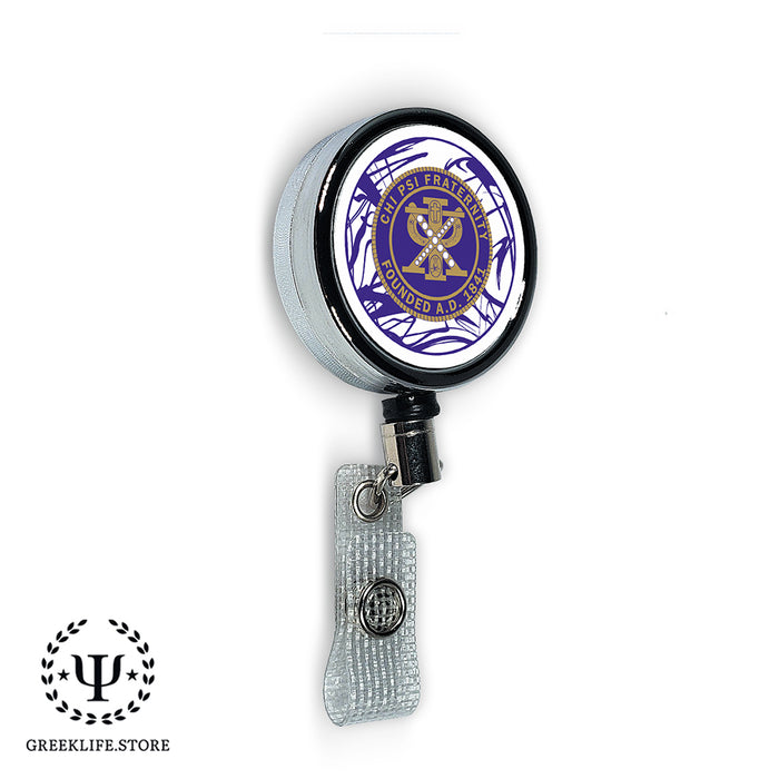 Chi Psi Badge Reel Holder