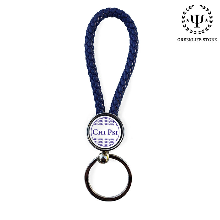 Chi Psi Key Chain Round