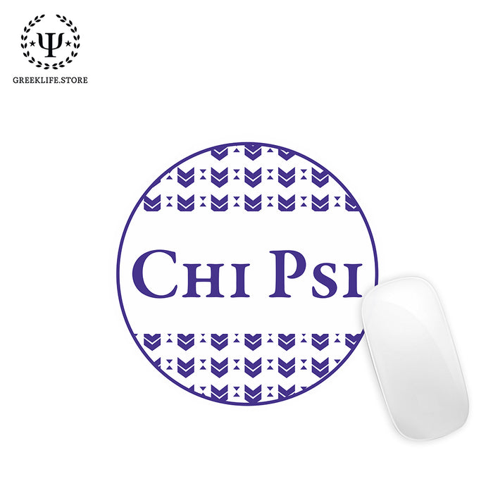 Chi Psi Mouse Pad Round