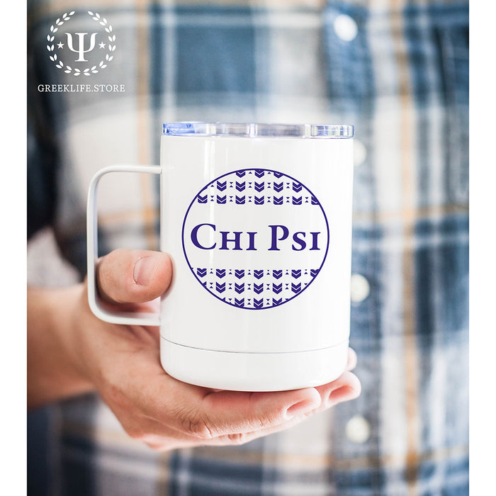 Chi Psi Stainless Steel Travel Mug 13 OZ