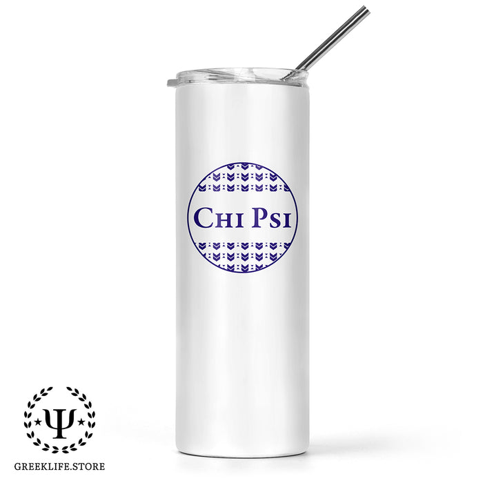 Chi Psi Stainless Steel Skinny Tumbler 20 OZ