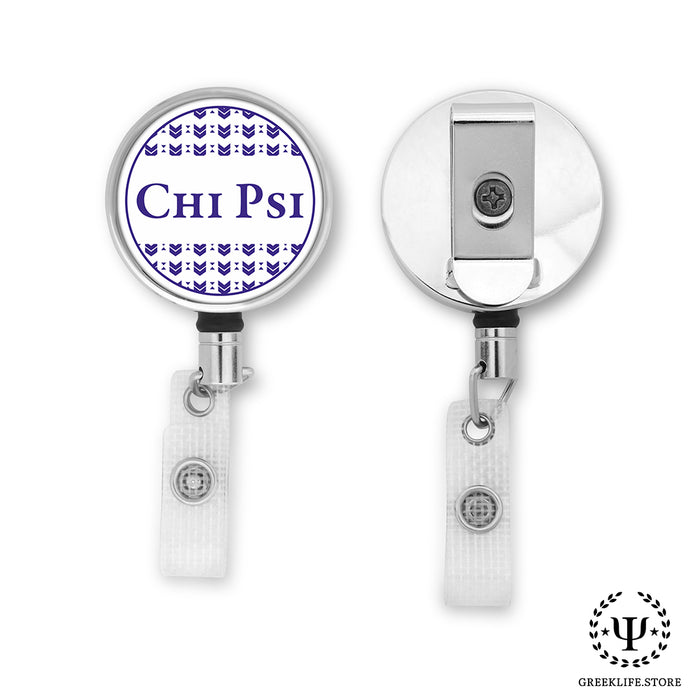 Chi Psi Badge Reel Holder