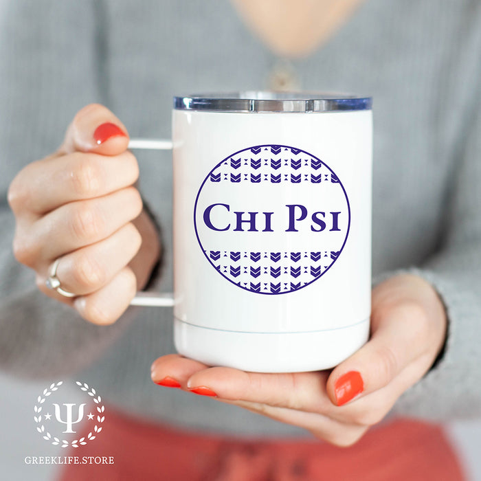 Chi Psi Stainless Steel Travel Mug 13 OZ