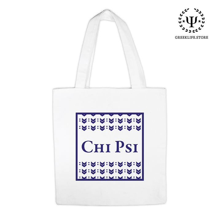 Chi Psi Market Canvas Tote Bag