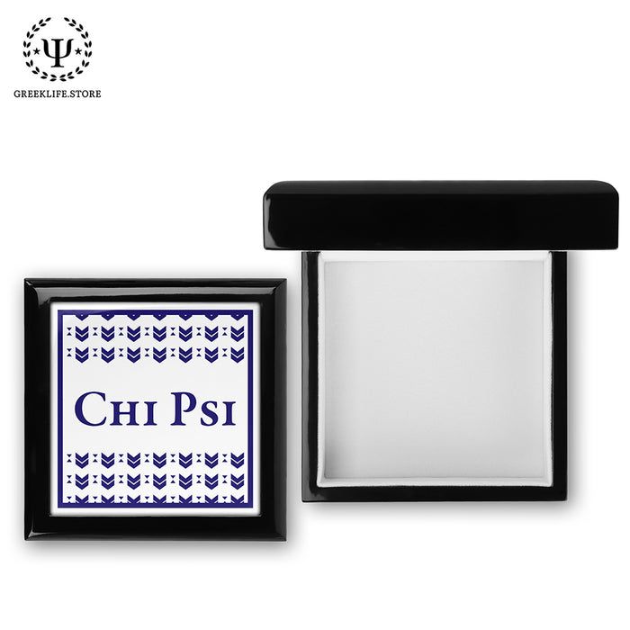 Chi Psi Keepsake Box Wooden