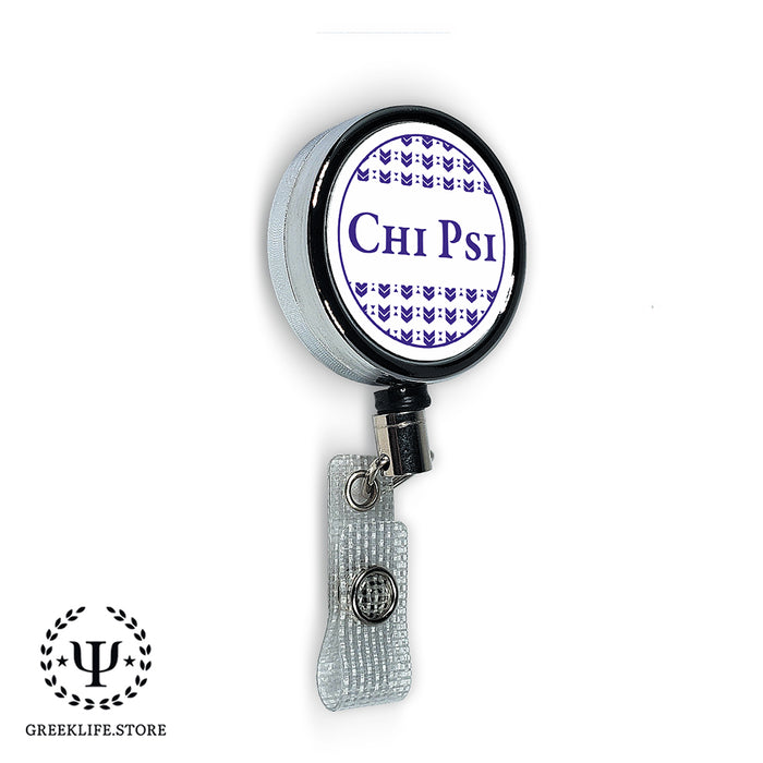 Chi Psi Badge Reel Holder