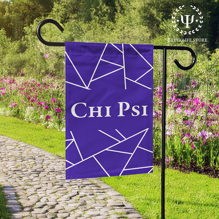 Chi Psi Garden Flags