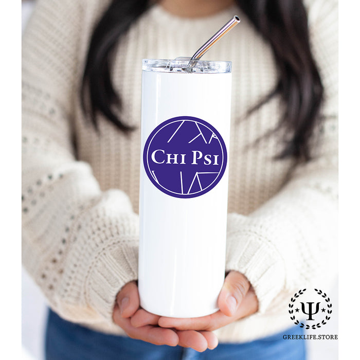 Chi Psi Stainless Steel Skinny Tumbler 20 OZ