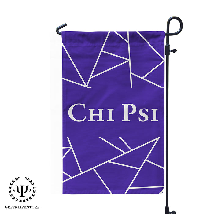 Chi Psi Garden Flags