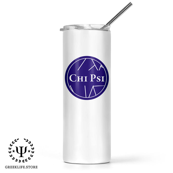 Chi Psi Stainless Steel Skinny Tumbler 20 OZ