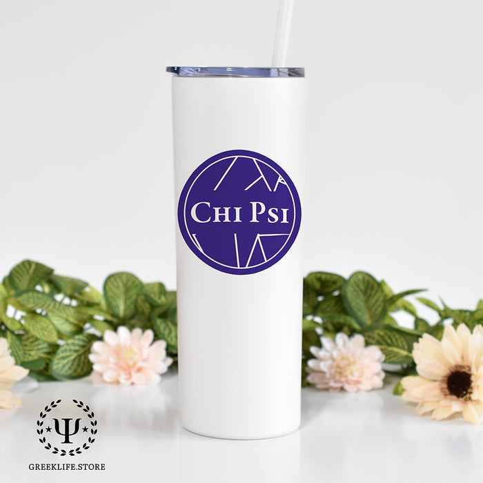 Chi Psi Stainless Steel Skinny Tumbler 20 OZ