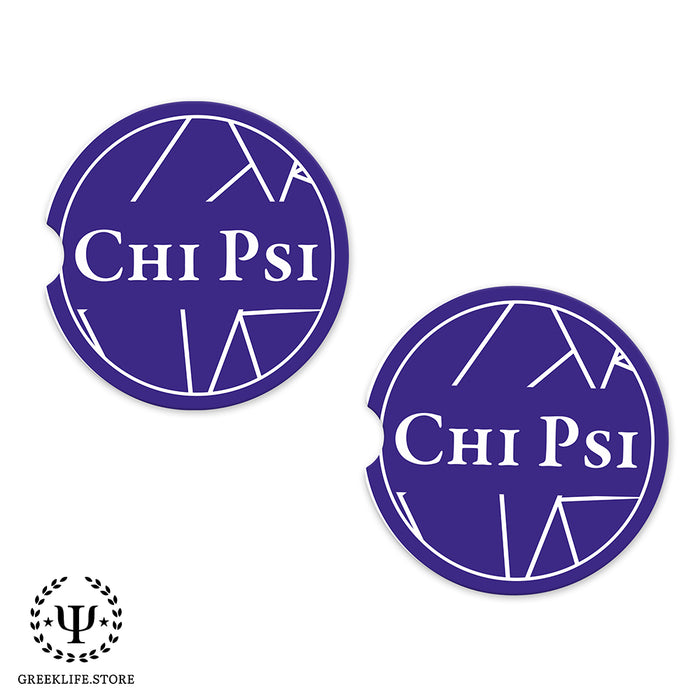 Chi Psi Car Cup Holder Coaster (Set of 2)