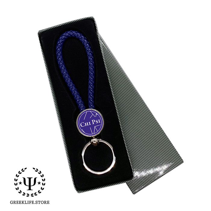 Chi Psi Key Chain Round