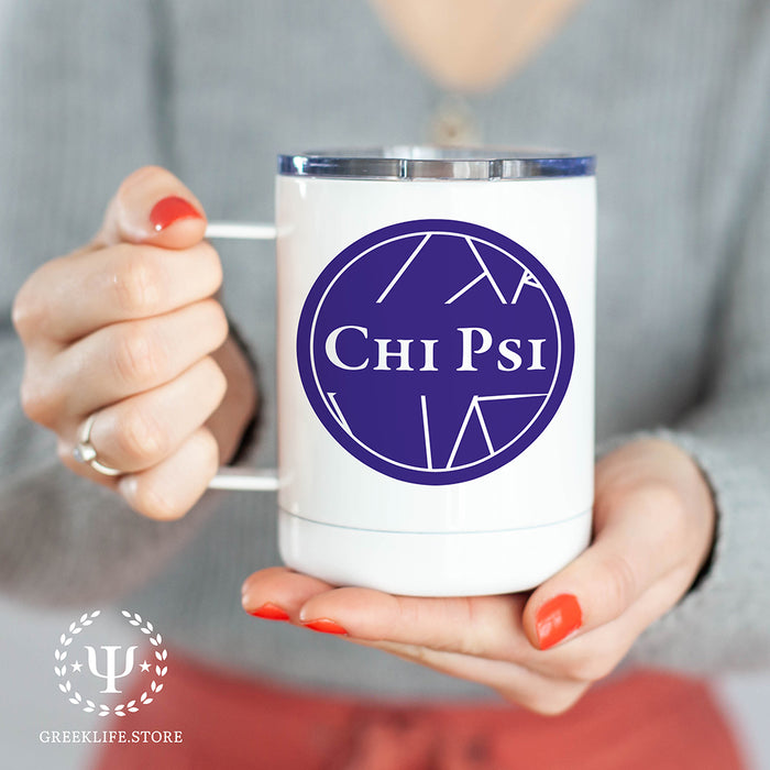 Chi Psi Stainless Steel Travel Mug 13 OZ