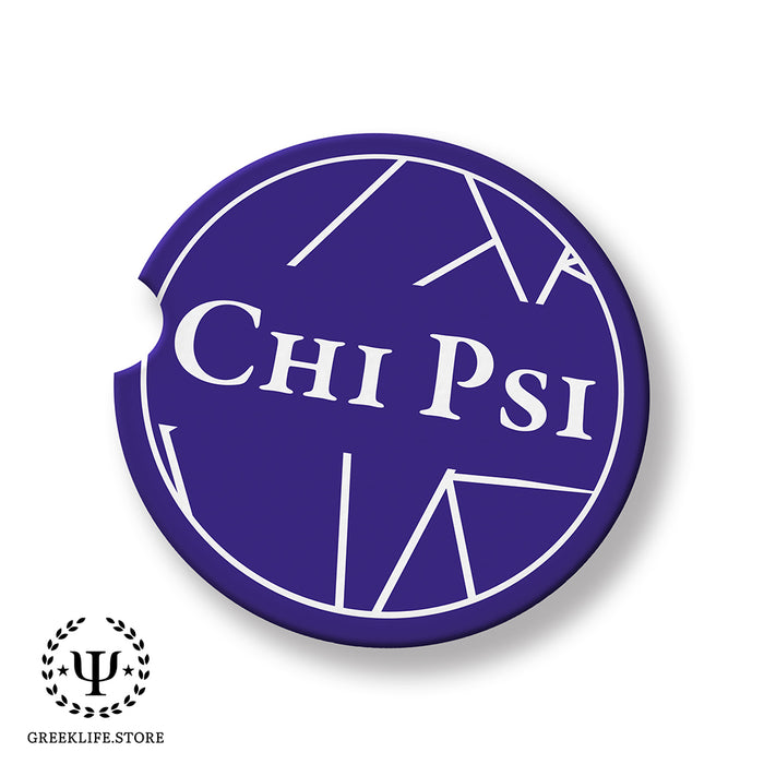 Chi Psi Car Cup Holder Coaster (Set of 2)