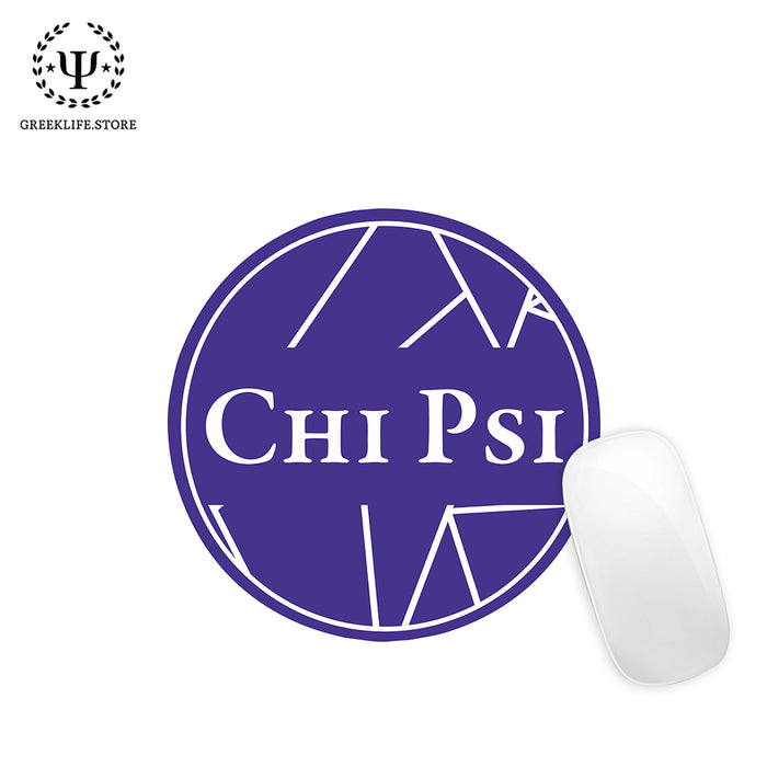 Chi Psi Mouse Pad Round