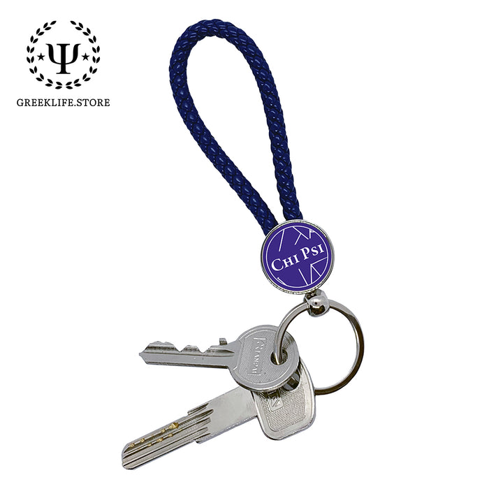 Chi Psi Key Chain Round