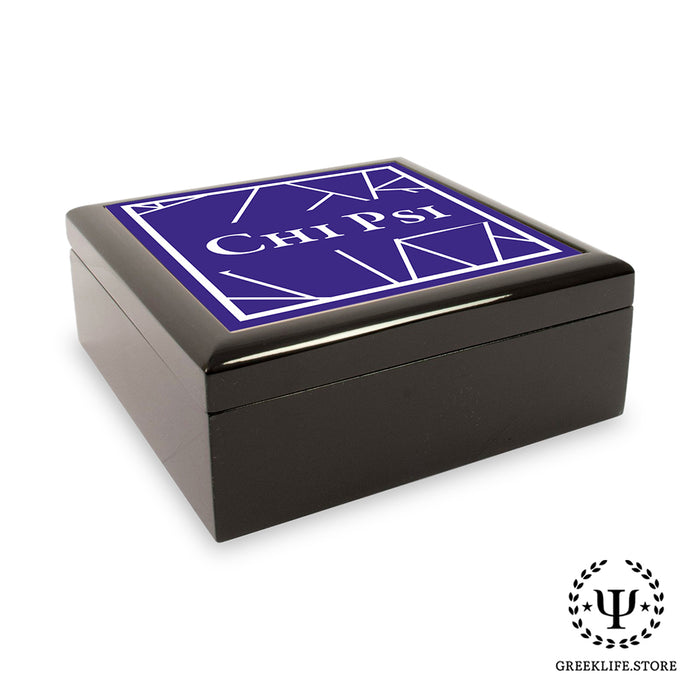 Chi Psi Keepsake Box Wooden