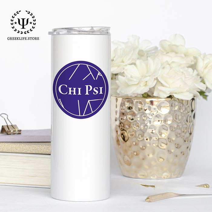 Chi Psi Stainless Steel Skinny Tumbler 20 OZ