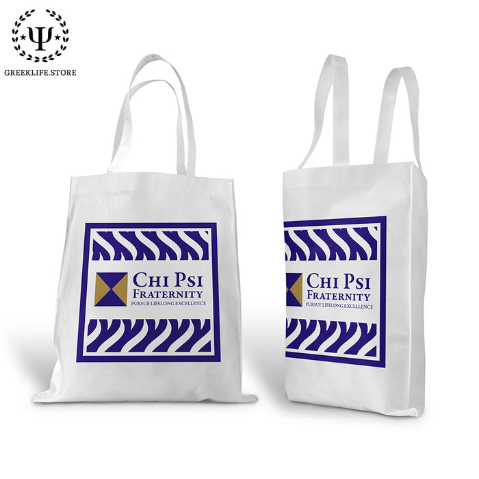 Chi Psi Market Canvas Tote Bag