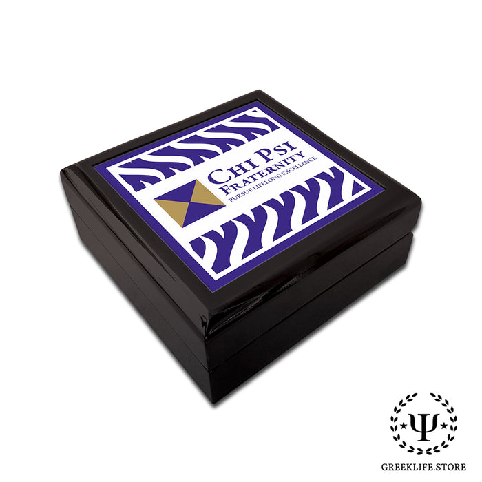 Chi Psi Keepsake Box Wooden